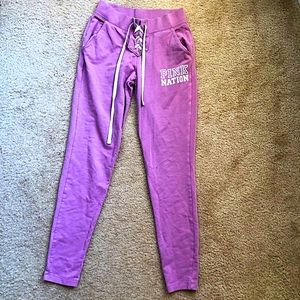 Victoria’s Secret Pink Nation XS jogger pants